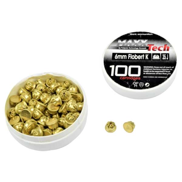 MAXX TECH CARTUCCE A SALVE CALIBRO 6mm (MT6) - immagine 2