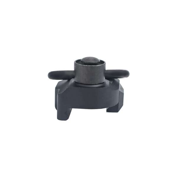 METAL ANELLO CINGHIA QD CON ATTACCO PER SLITTE 20mm NERO (ME4018-B) - immagine 4