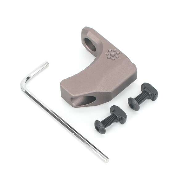 METAL HAND STOP PER SISTEMI M-LOK/KEYMOD DARK EARTH (ME6093-T) - immagine 5