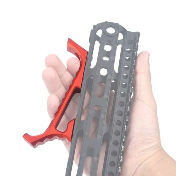 METAL IMPUGNATURA ANGOLARE VP23 PER KEYMOD TACTICAL ROSSA (ME6081-RED) - immagine 7