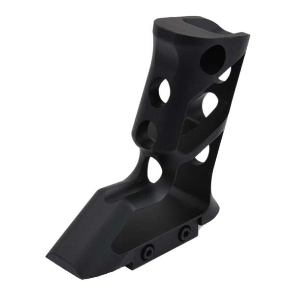 METAL IMPUGNATURA ANGOLATA PER SLITTE STANDARD 20mm NERA (ME6005-B) - immagine 2