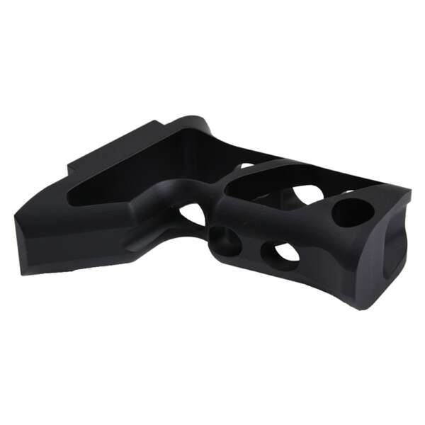 METAL IMPUGNATURA ANGOLATA PER SLITTE STANDARD 20mm NERA (ME6005-B) - immagine 4