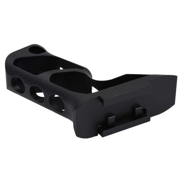 METAL IMPUGNATURA ANGOLATA PER SLITTE STANDARD 20mm NERA (ME6005-B) - immagine 5