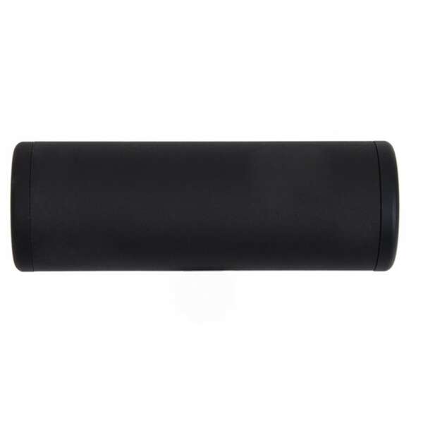 METAL SILENZIATORE SMOOTH STYLE VERSIONE 100X35 NERO (ME2020-B) - immagine 2