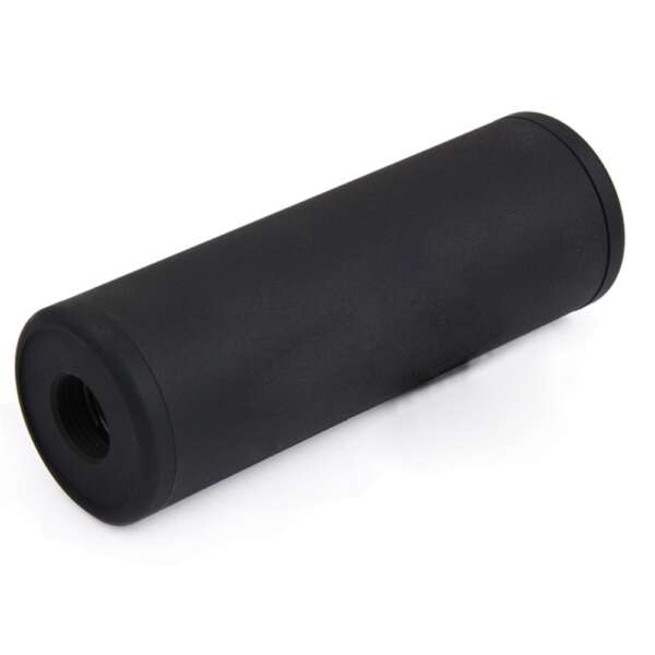 METAL SILENZIATORE SMOOTH STYLE VERSIONE 100X35 NERO (ME2020-B) - immagine 4