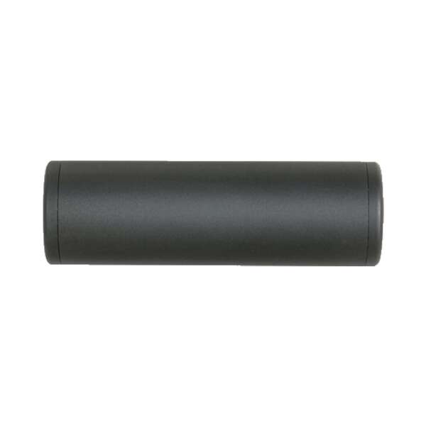 METAL SILENZIATORE SMOOTH STYLE VERSIONE 130X32 NERO (ME2021-B)