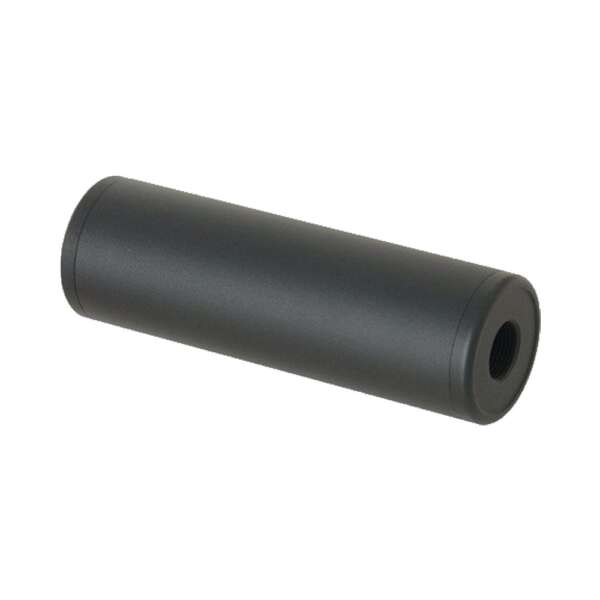 METAL SILENZIATORE SMOOTH STYLE VERSIONE 130X32 NERO (ME2021-B) - immagine 2