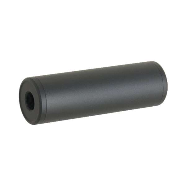 METAL SILENZIATORE SMOOTH STYLE VERSIONE 130X32 NERO (ME2021-B) - immagine 3