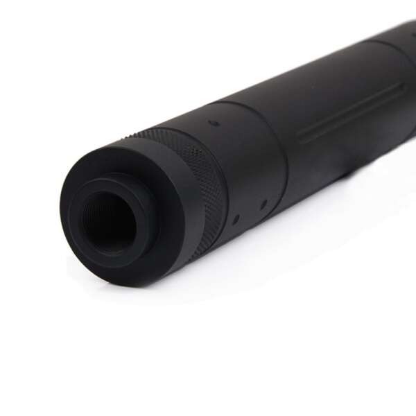 METAL SILENZIATORE TYPE D VERSIONE 195X31 NERO (ME2012-B) - immagine 3