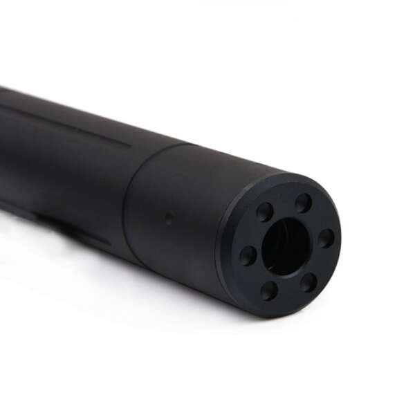 METAL SILENZIATORE TYPE D VERSIONE 195X31 NERO (ME2012-B) - immagine 4