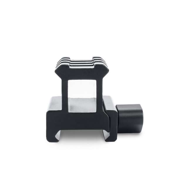 METAL SLITTA 20MM 3 SLOT CON RIALZO NERA (ME9007) - immagine 4