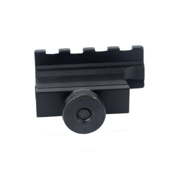 METAL SLITTA 20MM CON OFFSET 45° NERO (ME4037-B) - immagine 4