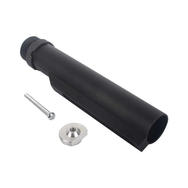 METAL TUBO CALCIO 6 POSIZIONI PER M4 NERO (ME7001-B) - immagine 2