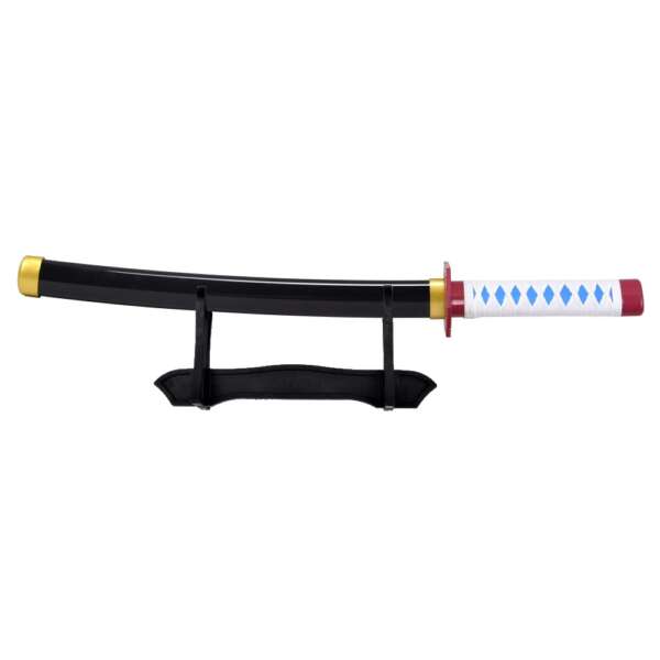 MINI KATANA ORNAMENTALE CON LAMA IN BAMBOO (ZS654-BL-MI-WD) - immagine 2