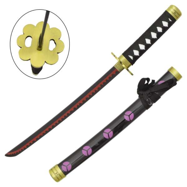 MINI KATANA ORNAMENTALE CON STAND (ZS9464-MINI) - immagine 2