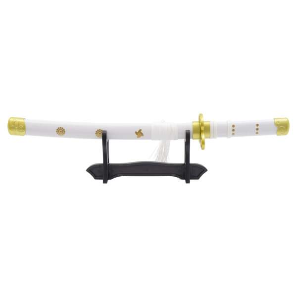 MINI KATANA ORNAMENTALE IN BAMBOO CON STAND (ZS661WMI-WD) - immagine 2