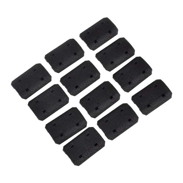 MP SET 12 COPRI SLITTA TIPO 2 PER M-LOK NERO (MP2028-B) - immagine 3