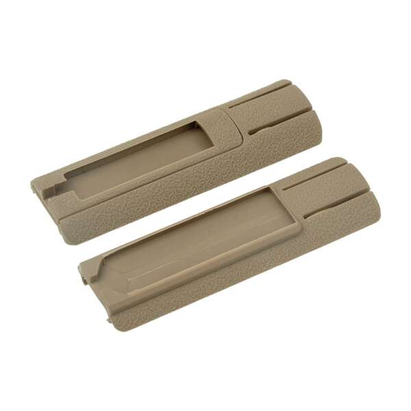 MP SET 2 COPRI SLITTA 20MM CON TASCA PORTA CONTROLLO REMOTO DARK EARTH (MP2004-T) - immagine 4