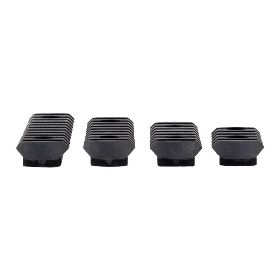 MP SET 4 SLITTE 20mm IN POLIMERO PER PARAMANI MOE NERO (MP2012-B)