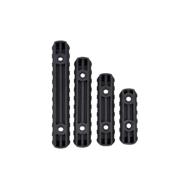 MP SET 4 SLITTE 20mm IN POLIMERO PER PARAMANI MOE NERO (MP2012-B) - immagine 2
