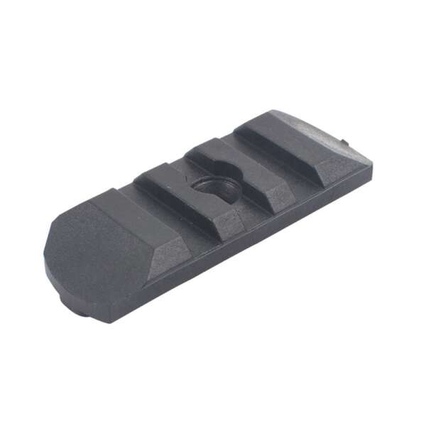 MP SET 6 SLITTE 20mm IN POLIMERO PER KEYMOD E M-LOK NERO (MP2013-B) - immagine 11