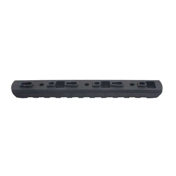 MP SET 6 SLITTE 20mm IN POLIMERO PER KEYMOD E M-LOK NERO (MP2013-B) - immagine 4