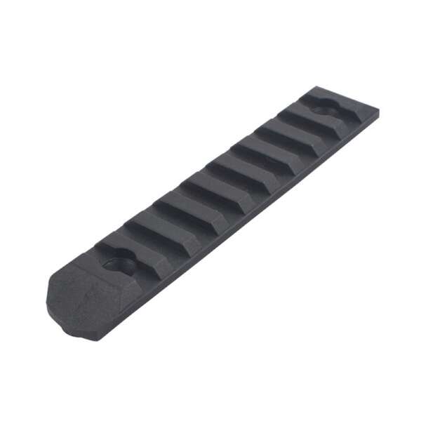 MP SET 6 SLITTE 20mm IN POLIMERO PER KEYMOD E M-LOK NERO (MP2013-B) - immagine 5