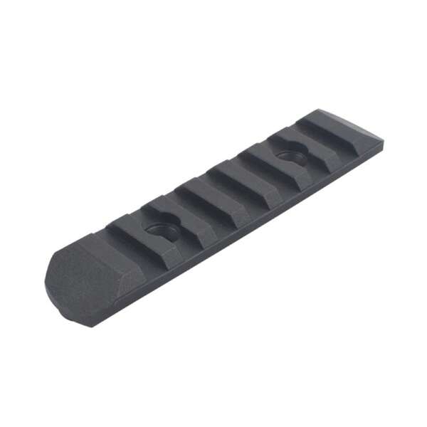 MP SET 6 SLITTE 20mm IN POLIMERO PER KEYMOD E M-LOK NERO (MP2013-B) - immagine 7