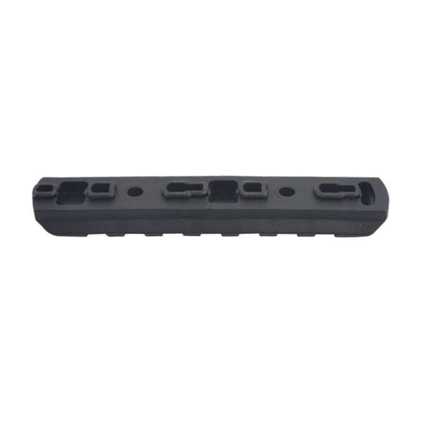 MP SET 6 SLITTE 20mm IN POLIMERO PER KEYMOD E M-LOK NERO (MP2013-B) - immagine 8