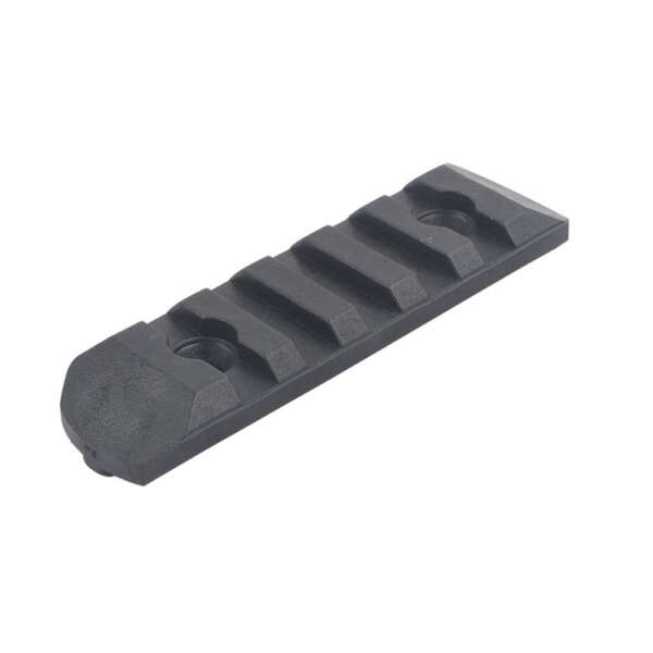 MP SET 6 SLITTE 20mm IN POLIMERO PER KEYMOD E M-LOK NERO (MP2013-B) - immagine 9