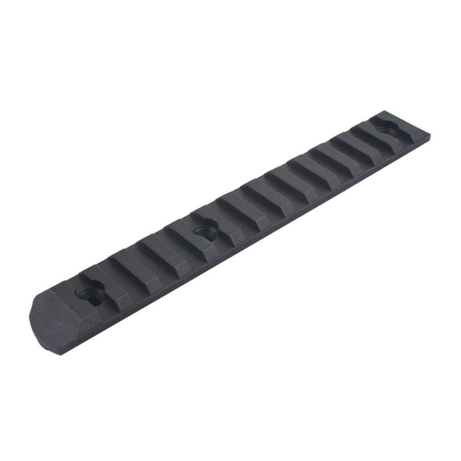 MP SET 6 SLITTE 20mm IN POLIMERO PER KEYMOD E M-LOK NERO (MP2013-B)