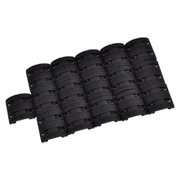 MP SET COPRI SLITTA 16 PEZZI PER SLITTE 20mm NERI (MP2066-B) - immagine 3
