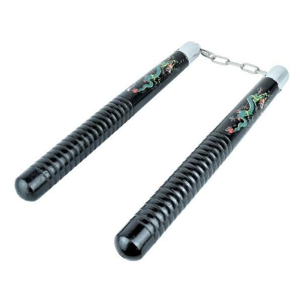 NUNCHAKU IN LEGNO NERO   (982)