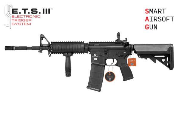 EVOLUTION M4 RECON SOPMOD BLACK ETS III FULL METAL - immagine 6