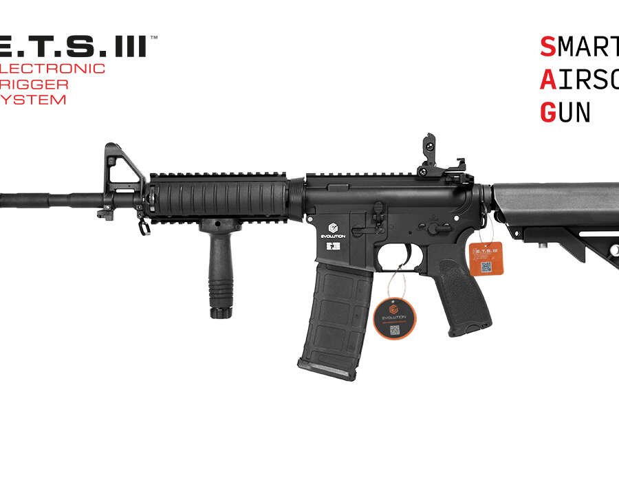 EVOLUTION M4 RECON SOPMOD BLACK ETS III FULL METAL