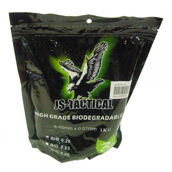 JS-TACTICAL PALLINI BIO 0,20G BIANCHI (JS-BIO0.20) x5