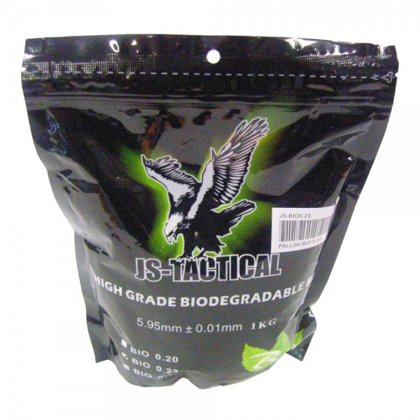 JS-TACTICAL PALLINI BIO 0,23G BIANCHI (JS-BIO0.23) x5