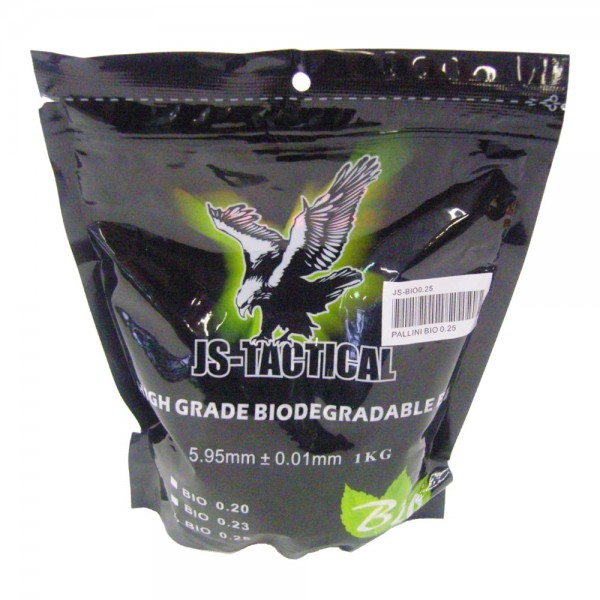 JS-TACTICAL PALLINI BIO 0.25G BIANCHI (JS-BIO0.25) x5