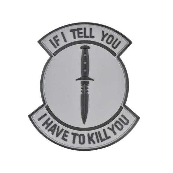 PATCH IN PVC IF I TELL YOU (EM5547)