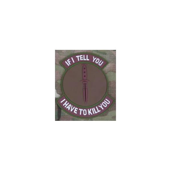 PATCH IN PVC IF I TELL YOU (EM5547A)