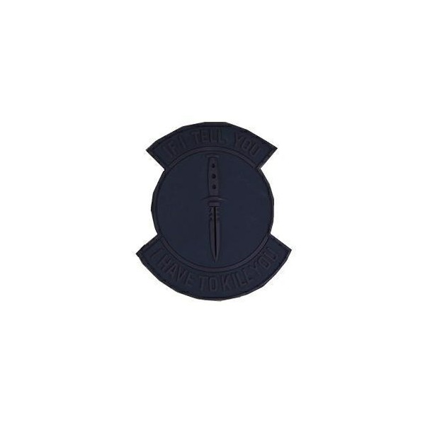 PATCH IN PVC IF I TELL YOU (EM5547C)