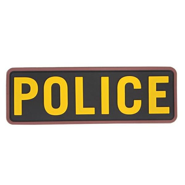 PATCH IN PVC POLICE      (EM5527)