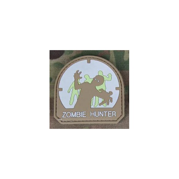 PATCH IN PVC ZOMBIE HUNTER (EM5549)