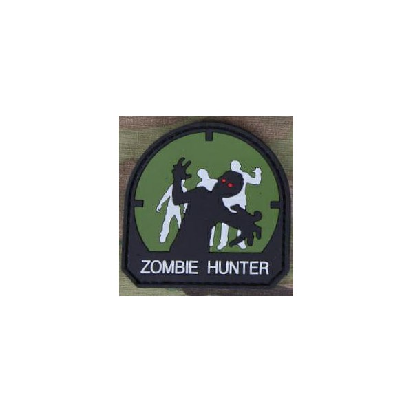 PATCH IN PVC ZOMBIE HUNTER (EM5549B)