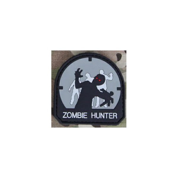 PATCH IN PVC ZOMBIE HUNTER (EM5549C)