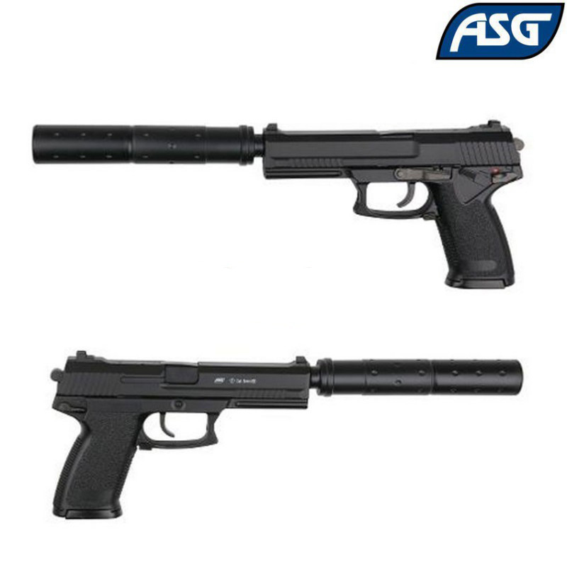 PISTOLA A GAS MK23 SPECIAL OPERATION BLACK ASG