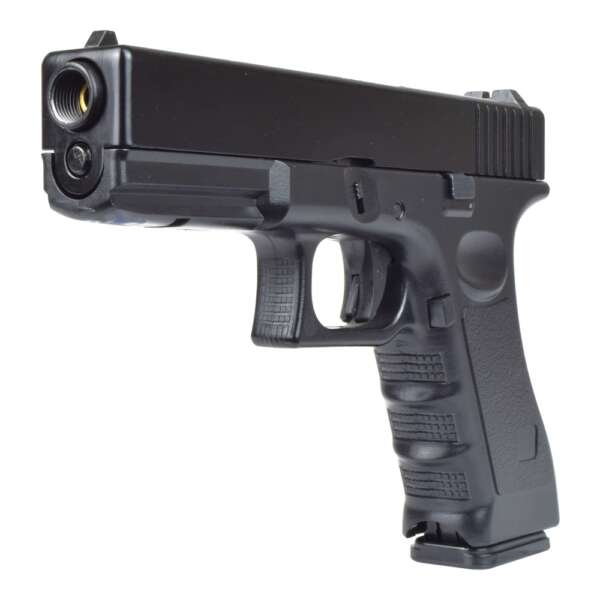 PISTOLA A GAS SCARRELLANTE NERA (VG1) - immagine 4