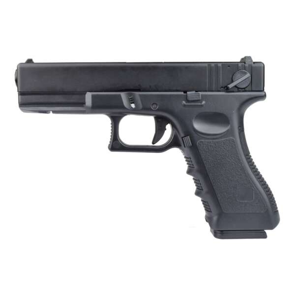 PISTOLA A GAS SCARRELLANTE SEMI/FULL AUTO NERA (VG1-A) - immagine 2
