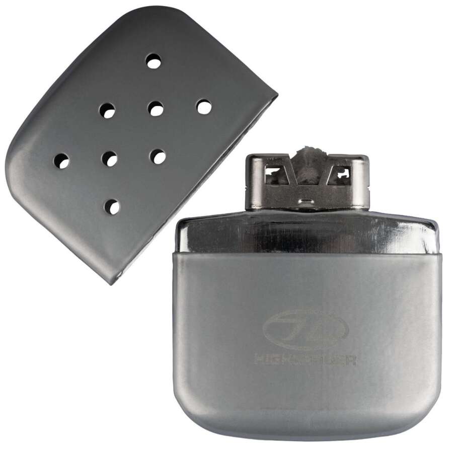 HIGHLANDER Pocket Furnace Handwarmer ALUMINIUM GREY