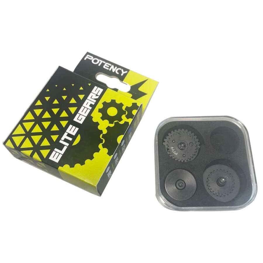 POTENCY kit ingranaggi in acciaio per fucili 12:1